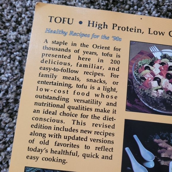 Plant Based Retro Vintage Cookbook - Tofu Cookery - 80s - Picture 3 of 5